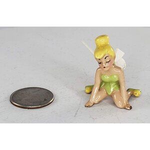 Disney Hagen Renaker Peter Pan Tinker Bell Miniature Figurine Fairy AS IS